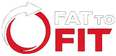 Fat to Fit logo on transparent background